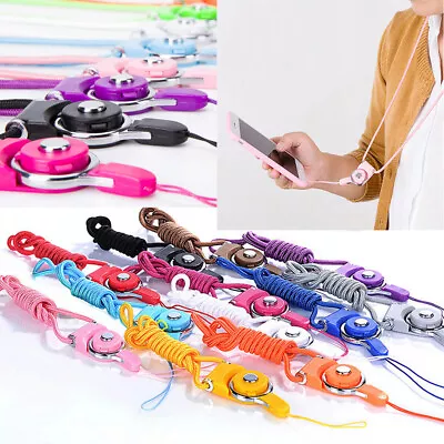 $6.06 • Buy Cell Phone Lanyard Case Cover Holder Sling Necklace Strap Neck Cord Band Line