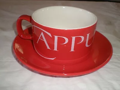 £5.99 • Buy A New Create By Just Mugs Cappuccino Cup With Matching Saucer.