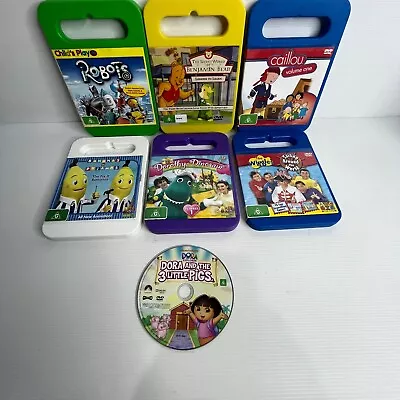 Bulk Lot X 6 The Wiggles Bananas In Pyjamas DVDS ABC For Kids Mixed Lot • $20