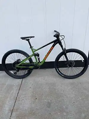 Marin Rift Zone 1 27.5 Full Suspension Mountain Bike Green/Black Medium • $1599.99