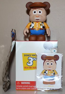 Disney Vinylmation 3  Figure Toy Story Series 1 W/ Box Card Foil ~sheriff Woody~ • $19.95