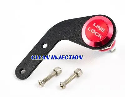 Red 19MM Line Lock Steering Wheel Burnout Momentary Activation Push Button Stage • $42.99