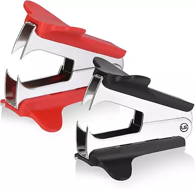 Staple Remover 2 Pack Staple Puller Pinch Jaw Style Staple Remover Tool • $9.78