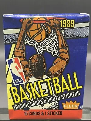 Hot! 1989-90 Fleer Basketball Sealed Unopened Wax Packs Possible Michael Jordan! • $22.99