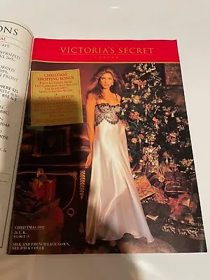 1992 CHRISTMAS Victoria's Secret Catalog Stephanie Seymour Elaine Irwin K Mulder • $125