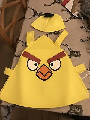 £8 • Buy Kids Fancy Dress ,Birthday Party Kids Costume Angry Birds Yellow, Size L