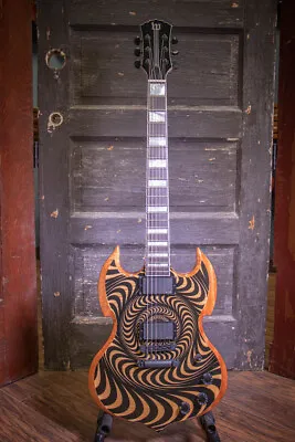 Wylde Audio Barbarian Psychic Bullseye Rawtop Electric Guitar • $1399