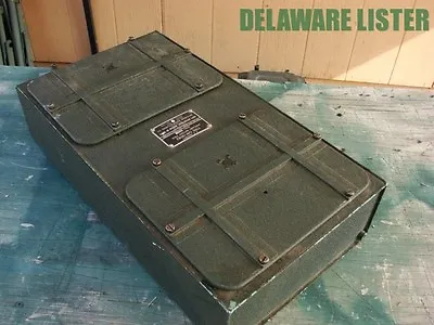 US Military Radio WW2 Navy MAY-1 Transceiver AUX Battery Box CRP-19062 NOS • $142.45