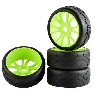 1/8 Rc Buggy OnRoad Wheels Tires For Kyosho Inferno Ve Mp9 Hpi Vorza Hobao Hyper • $35.88