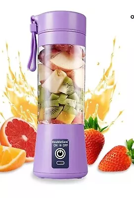 Blue Portable Blender Juicer Cup Smoothies Mixer Fruit Machine USB US Inventory • $2.27