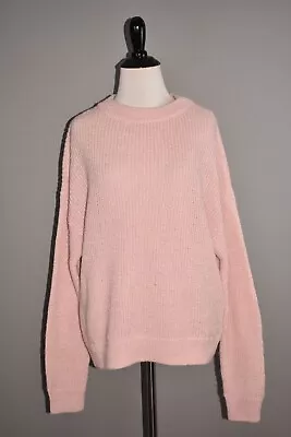 AWARE VERO MODA NEW $59 O-Neck Long Sleeve Blouse Sweater Sepia Pink XS • $10