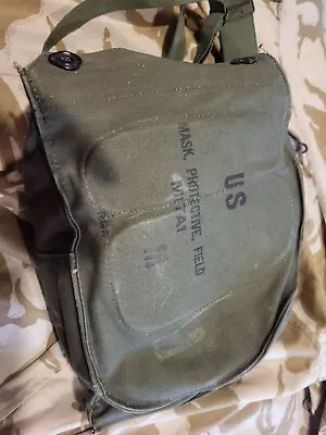 US M17A1 Field Protective Gas Mask With Bag And Extra Eye Pieces • $65