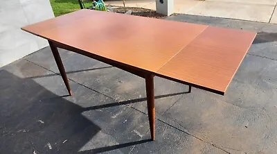 $150 • Buy MCM Teak Lamimate Extendable Dining Table