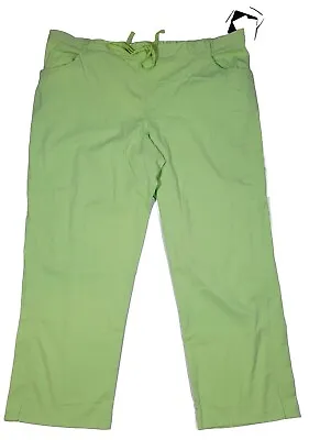 NrG Scrub Womens 3XL Pant Style 3207 Keylime 4 Pocket Straight Leg • $11.87