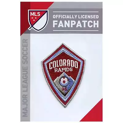 Colorado Rapids Soccer Team Crest Embroidered Jersey MLS Futball Patch • $9.95