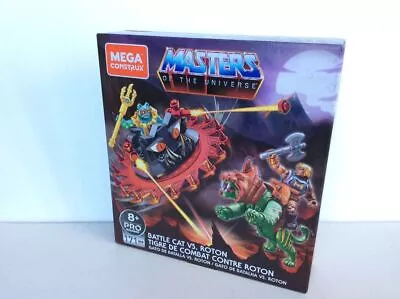 Masters Of The Universe Mega Construx BATTLE-CAT Vs ROTON 171 Piece Set • $17.95