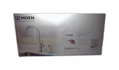 MOEN Sombra Single-Handle Standard Kitchen Faucet With Side Sprayer In Chrome • $57.95