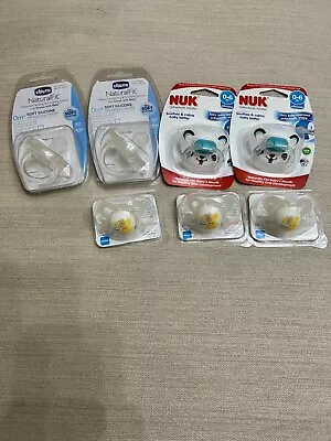 New Pacifier Lot Of  7. Chicco Nuk Mam. • $18