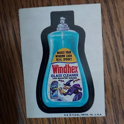 1973 Topps Wacky Packages Series 4 Windhex CENTERED - SHARP! • $6.49