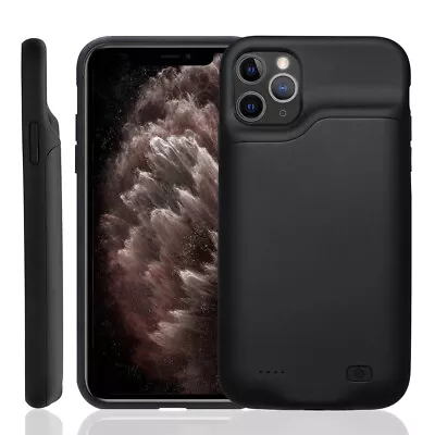 $50.34 • Buy For IPhone 12/11 Pro Max Extended Battery Charger Case Power Bank Charging Soft