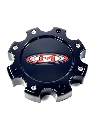 Motto Metal Gloss Black Wheel Center Hub Cap 8x6.5 8x165.1 8x170 MO963 MO955 • $22