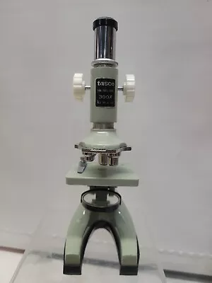 Vintage 1970's TASCO Model 900 - 5 - Junior 50xm - 100xm - 300xm Microscope • $15.99