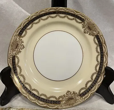 NORITAKE Augustan Bread & Butter PLATE 6-3/8” Gold Hand Painted Flowers Urn 4987 • $12.50