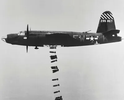 B26 Martin Marauder Bomb Run #101 WW2 WWII Re-Print 4x6 • $5.99