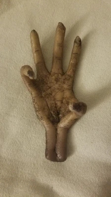 $23.99 • Buy “Cursed” Monkey's Paw / Monkey Hand Prop Replica Hand Made 3 Wishes Life Sized