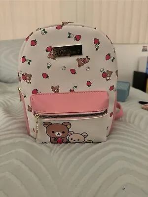 Sanrio Hello Kitty Rilakkuma & Friends Pink Strawberry Mini Backpack - New • $70