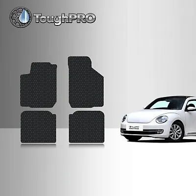 ToughPRO Floor Mats Black For Volkswagen Beetle All Weather Custom Fit 1999-2011 • $69.95