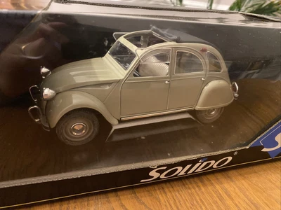 $23 • Buy Solido Prestige 1966 Citroen 2CV 1/18 Scale Prestige Metal Diecast