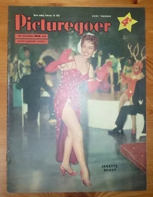 PICTUREGOER No 1137 Vol 33 16TH FEB 1957 JANETTE SCOTT COVER DOLORES GRAY • £10.99