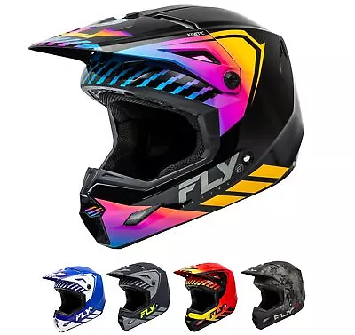 Fly Racing Kinetic Menace MX ATV Off-Road Motocross UTV Helmet • $129.95