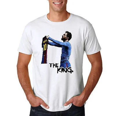 $14.99 • Buy T-shirt For Messi Fans New Epic Celebration Barcelona Tshirt Jersey All Sizes Fc