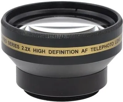 Tele Lens For Panasonic PV-GS19 PV-GS29 PV-GS31 PV-GS35 PV-GS36 PV-GS39 PV-GS59 • $18.84