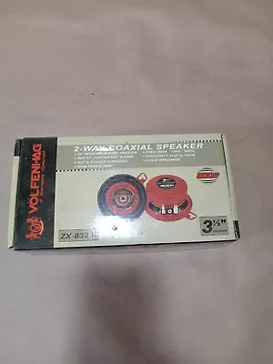 Volfenhag ZX-832R 2-Way 3 1/2in Car Speaker • $25