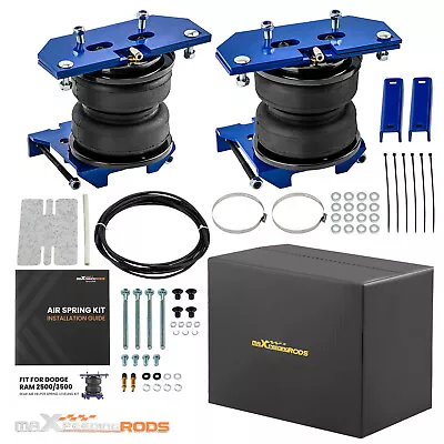 Air Suspension Spring Kit Rear Fit Dodge Ram 2500 3500 2003-2018 Air Helper Bag • $171.99