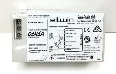 Eltwin Sure Start SS1B16-32SN Single Phase Soft Starter 230V 16-32FLA Used D341A • $165