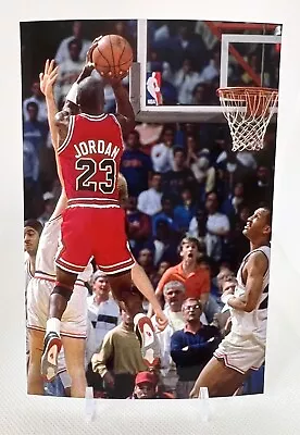 1989 Michael Jordan The Shot 4x6 Photo 🔥 Bulls Vs Cavaliers - Playoffs • $5.45