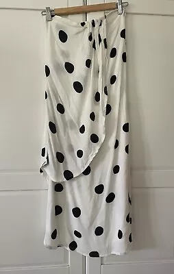 Zulu & Zephyr Polka Dot Strapless Midi Dress Size 6 • $50