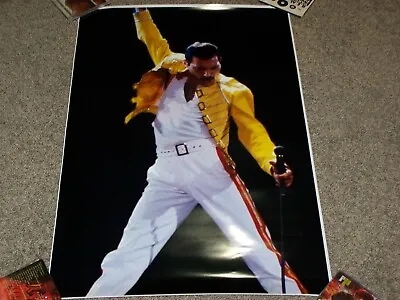 $30 • Buy Freddie Mercury Concert Poster 24  X 36  Glossy  On Heavy Paper