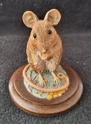Country Artists Mouse With A Nut Figurine CA 264 Collectable Used Exc Cond   • £14.99