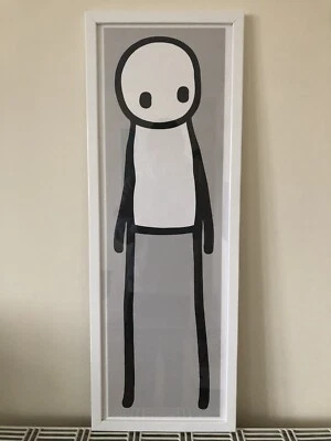 £244 • Buy Original Framed Stik Grey Offset Lithograph Print - Korean Edition
