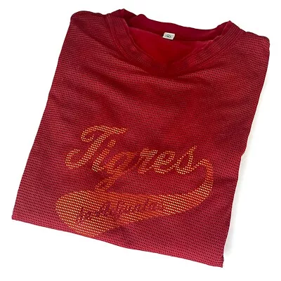 Tigres Red Mesh Vintage T-Shirt From Japan • $24