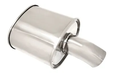 Megan Racing Universal M-FG Muffler Quiet And Deep Tone 3.5  Curved Down Tip • $138