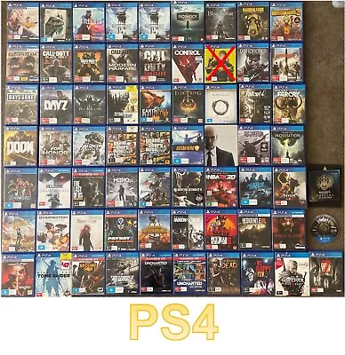 PS3/PS4 -Playstation 3 - Playstation 4 - Games - Choose Your Game Or Bundle • $8