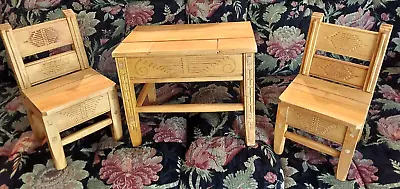 American Girl Josefina’s New Mexican Table And Chairs • $100