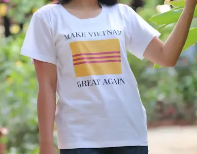 Make Vietnam Great Again - Vietnamese Flag T-Shirt • $27.99