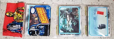 1980 Topps The Empire Strikes Back Cards Rack Pack Star Wars Princess Leia R2D2 • $47.49